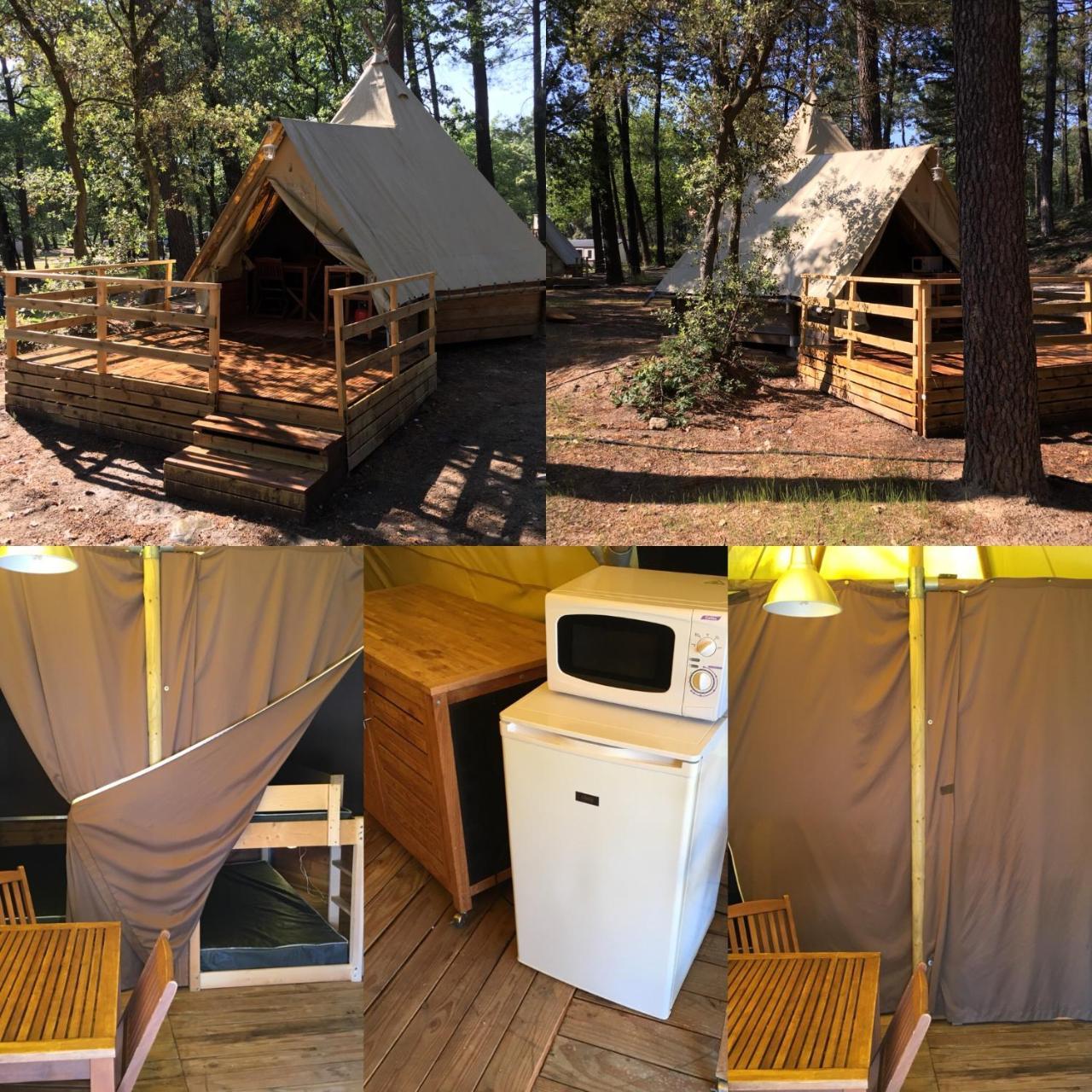 Camping La Simioune En Provence Bollène Buitenkant foto